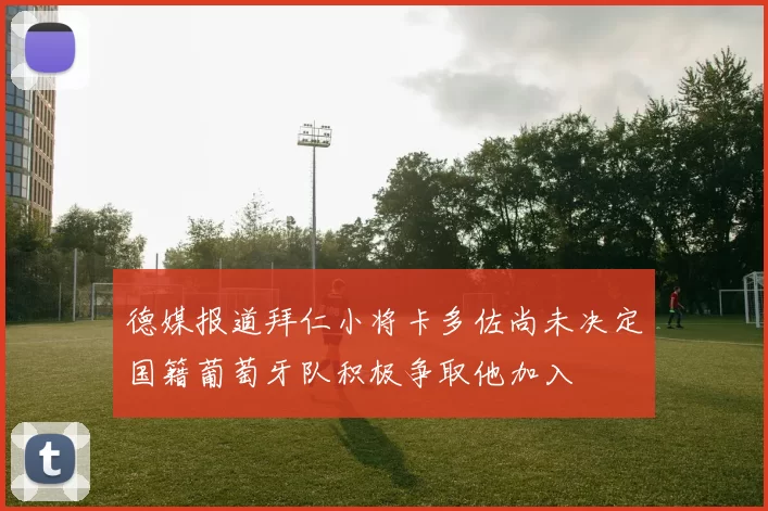 德媒报道拜仁小将卡多佐尚未决定国籍葡萄牙队积极争取他加入